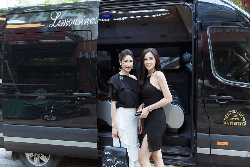 xe limousine Skybus và Miss World Việt Nam 2019
