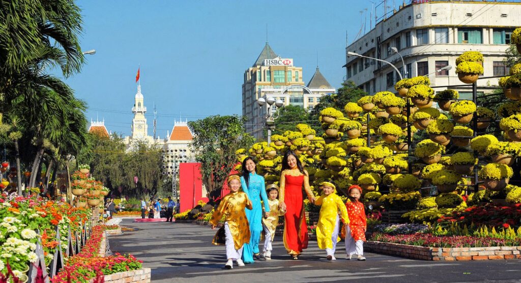 du lịch Sài Gòn dịp Tết 2020