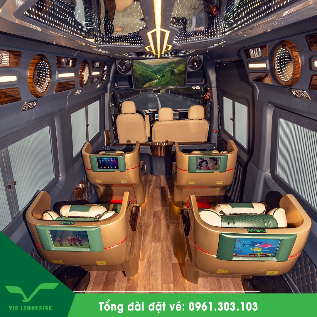 Xe VIP limousine Sài Gòn - Vũng Tàu tốt nhất